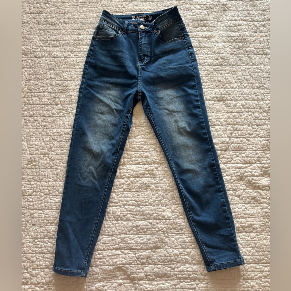Born Primitive Flex Stretchy High Rise Skinny Jean Womens Medium, Short Length